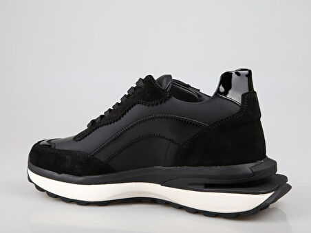 MARCOMEN 20343 Hakiki Deri Siyah Erkek Günlük Ayakkabı