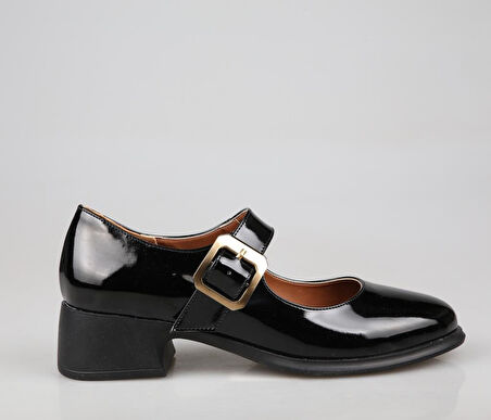 Miss Park Moda k1000/1 Loafer Siyah Kadın Babet