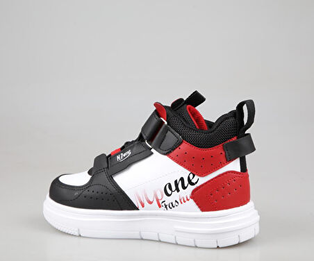 MP 251-3401 Siyah-Kırmızı Çocuk Sneakers