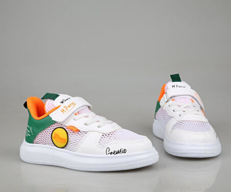 MP 251-3405 Beyaz Sarı Çocuk Sneakers