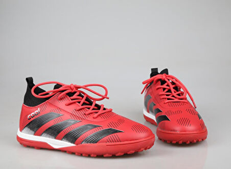 Cool Pele Çoraplı Kırmızı Çocuk Halı Saha Ayakkabısı