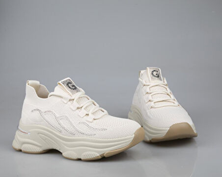GUJA 25y309 Bej Kadın Sneakers