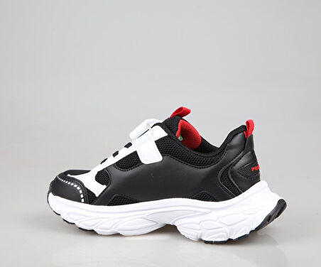 Pepino 1866 Siyah-Kırmızı Çocuk Sneakers