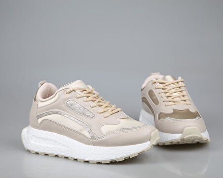 Marka Sesi 307 Bej Kadın Sneakers