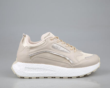 Marka Sesi 307 Bej Kadın Sneakers