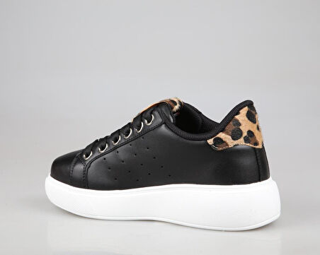 Marka Sesi 341 Siyah-Beyaz Kadın Sneakers