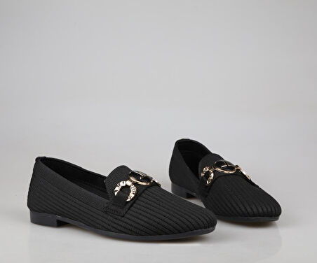 Style Star sg3175 Siyah Kadın Babet