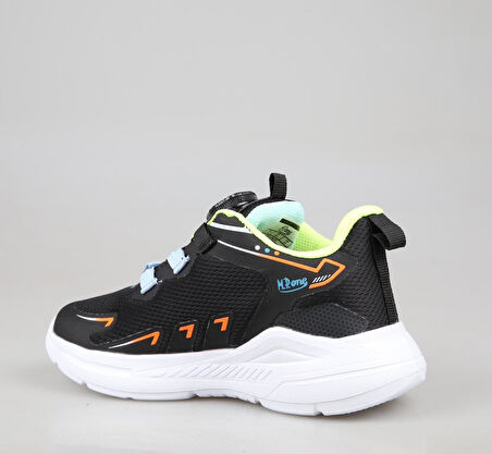 MP 251-3411 Siyah Yeşil Çocuk Sneakers