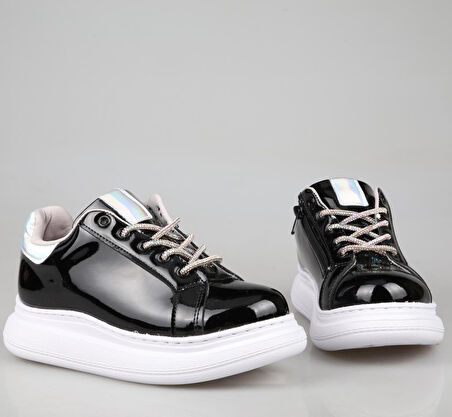 Bücür Ortopedi 100 Siyah Çocuk Sneakers