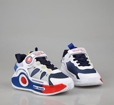 Marka Sesi 529 Beyaz-Kırmızı Çocuk Sneakers