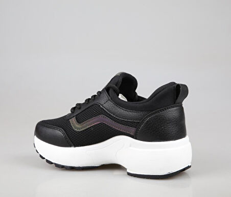 Marka Sesi 121 Siyah-Beyaz Kadın Sneakers