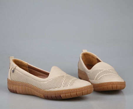 Pierre Cardin pc-54562 Bej Kadın Babet