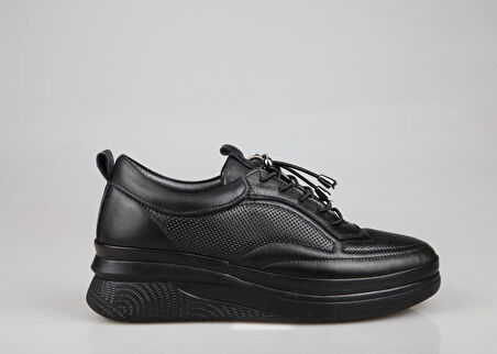 Marka Sesi 021-121 Siyah Kadın Günlük Ayakkabı