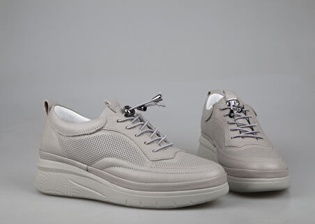 Marka Sesi 021-121 Gri Kadın Günlük Ayakkabı