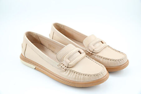 Marka Sesi 019-24105 Bej Kadın Günlük Ayakkabı