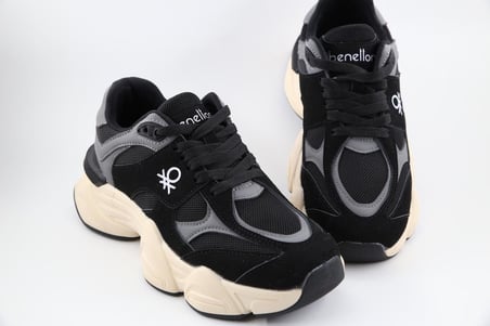 United Colors Of Benetton BNl-11566 Siyah Unisex Sneakers