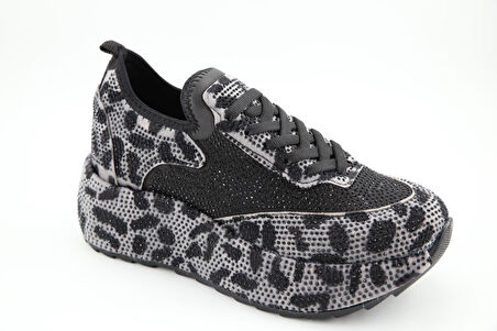 Feles 020-109 Platin Kadın Sneakers