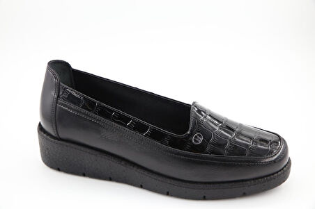 Marka Sesi BB0114 Siyah Kadın Günlük Ayakkabı