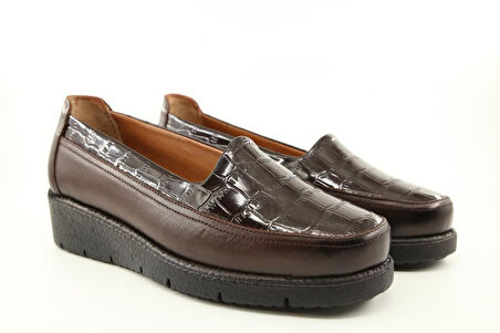 Marka Sesi BB0114 Kahve Kadın Günlük Ayakkabı