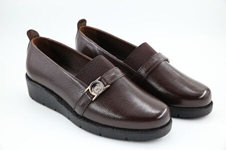 Marka Sesi BB0110 Kahve Kadın Günlük Ayakkabı