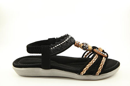 GUJA 25y129-2 Siyah Çocuk Sandalet