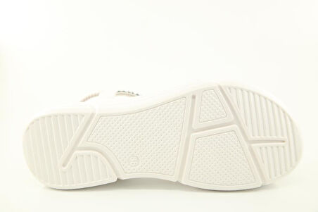 GUJA 25y154-3 Ortopedik Beyaz Kadın Sandalet