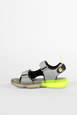 Vicco Felipe Gri Çocuk Sandalet