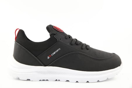 MP 252-6013 Siyah-Kırmızı Erkek Sneakers