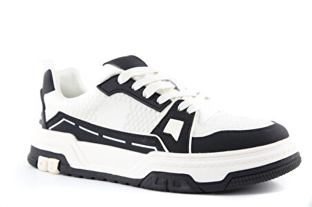MARCOMEN Forty Four 22615 Beyaz-Siyah Erkek Sneakers