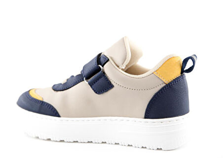 Şirin Bebe 251-3 Lacivert Sarı Çocuk Sneakers