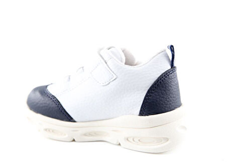 Şirin Bebe 251-5 Beyaz Lacivert Çocuk Sneakers