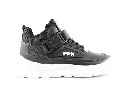 Pepino 2036 Siyah-Beyaz Çocuk Sneakers