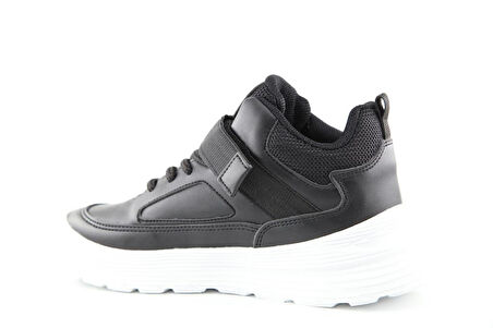 Pepino 2036 Siyah-Beyaz Çocuk Sneakers