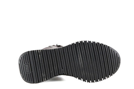 CASTLE BLACK 42753 Hakiki Deri Kahve Kadın Bot