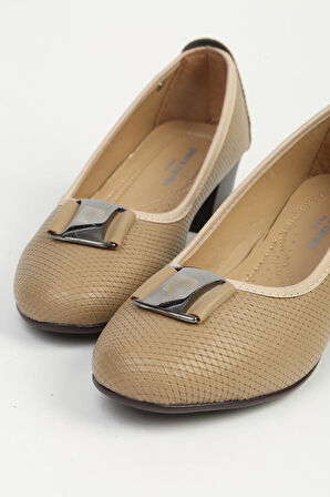 Pierre Cardin pc-54940 Bej Kadın Günlük Anne Ayakkabısı