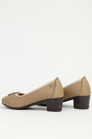 Pierre Cardin pc-54940 Bej Kadın Günlük Anne Ayakkabısı