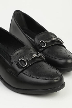 Pierre Cardin pc-54948 Siyah Kadın Günlük Anne Ayakkabısı