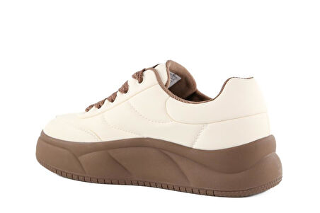 Ewoll 252-8028 Bej Kadın Sneakers