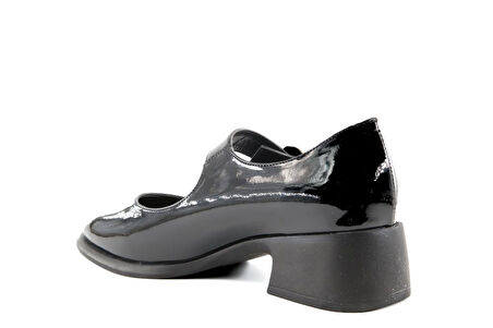 Miss Park Moda 161 k1000 Loafer Siyah Rugan Kadın Günlük Ayakkabı