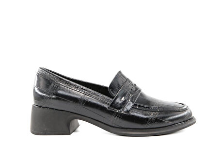 Miss Park Moda 161 k1066 Loafer Siyah Kadın Günlük Ayakkabı
