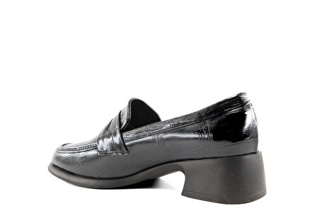 Miss Park Moda 161 k1066 Loafer Siyah Kadın Günlük Ayakkabı