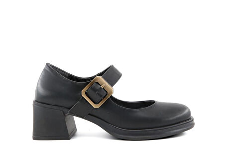 Miss Park Moda 386 k1360 Loafer Siyah Kadın Günlük Ayakkabı