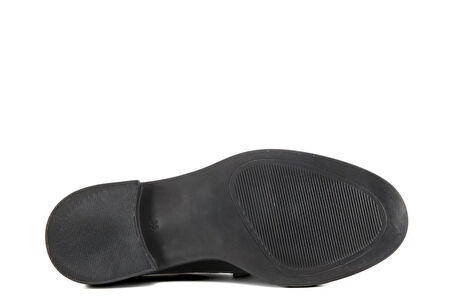 Miss Park Moda 386 k910 Loafer Siyah Rugan Kadın Günlük Ayakkabı