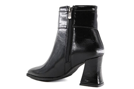 Miss Park Moda 07 k201/1 Siyah Rugan Kadın Bot