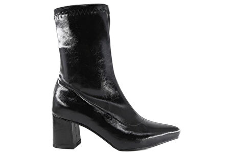 Miss Park Moda 09 k1783 Siyah Rugan Kadın Bot