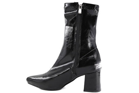 Miss Park Moda 09 k1783 Siyah Rugan Kadın Bot