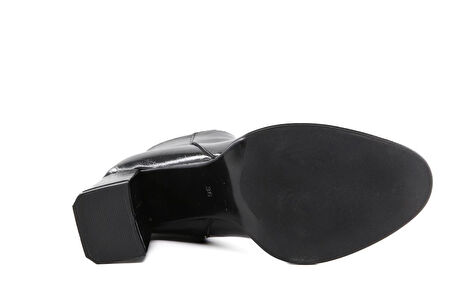 Miss Park Moda 09 k2900/1 Siyah Rugan Kadın Bot