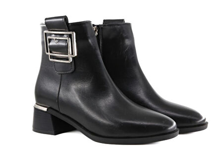 Miss Park Moda 180 k9795 Siyah Rugan Kadın Bot