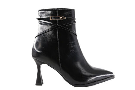 Miss Park Moda 520 k2004 Siyah Rugan Kadın Bot