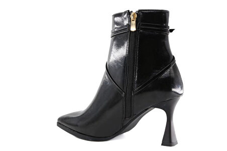 Miss Park Moda 520 k2004 Siyah Rugan Kadın Bot